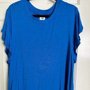 CAbi Royal Blue Flutter Tee